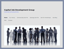 Tablet Screenshot of capitaljobdevelopmentgroup.org